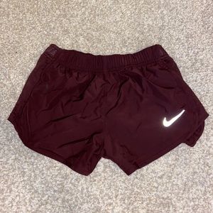 cute dark purple nike shorts